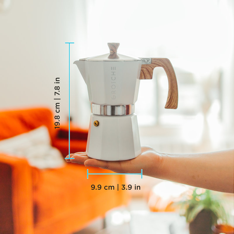 Grosche Milano Stovetop Espresso Maker & Reviews Wayfair